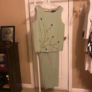 Virgo II pant suit mint green / 8